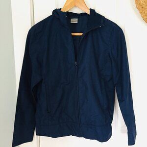 Women's Nike Rain Coat Waterproof Zip-up Hooded Jacket Size XS 0-2